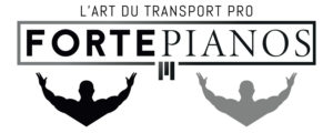Logo fortepianos, entreprise spécialisée dans le transport de piano